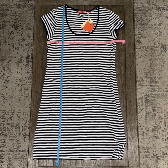 Tommy Bahama Relax Breton Stripe Dress Coastline Navy - Picture 7 of 9